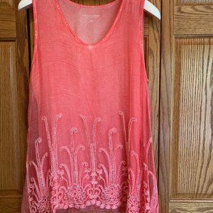 SOFT SURROUNDINGS SILKY LONG TANK